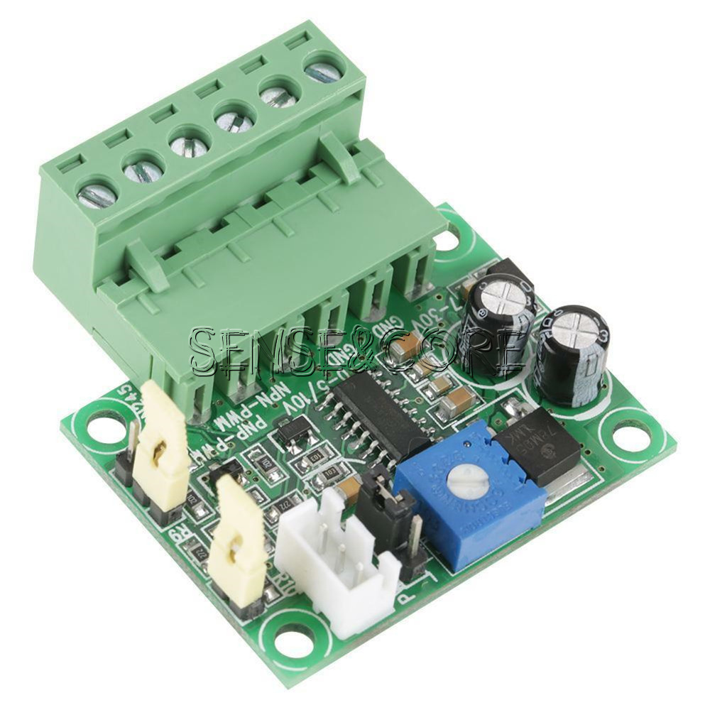 0-5V/0-10V auf 0-100% Spannung zu PWM Einstellbar Signal Wandler Modul ...