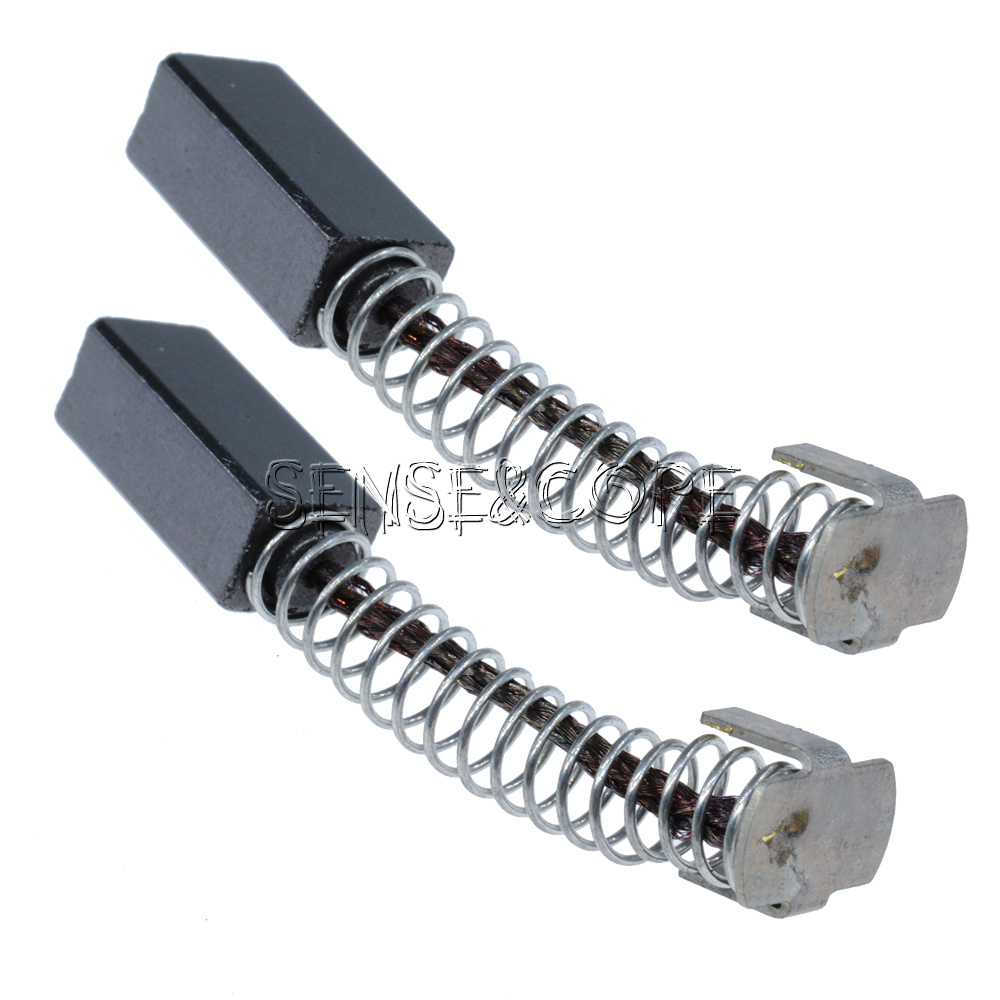 2PCS Carbon Brushes Motor Brush For Generic Electric Motor 5mm x 6mm x