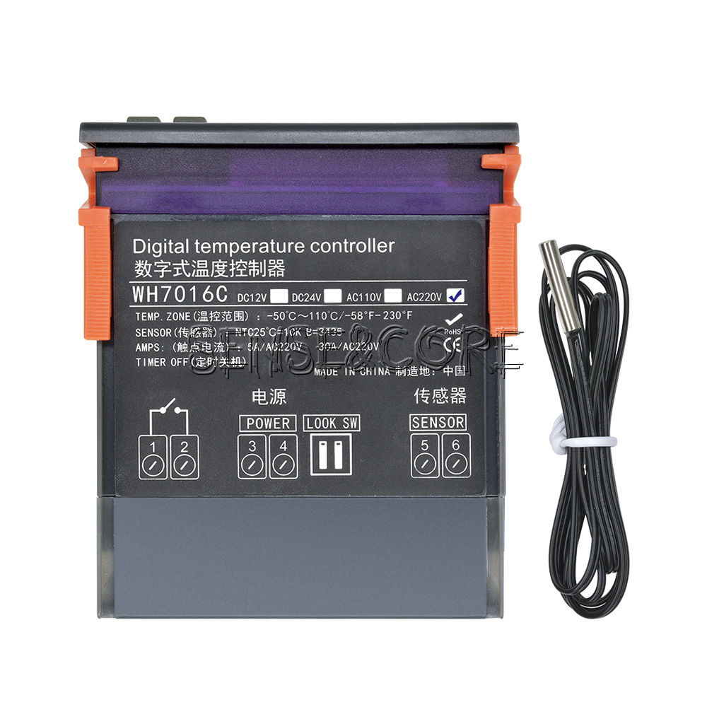 Kaufe 110V/220V 30A Digitaler Temperaturregler Thermostatregler