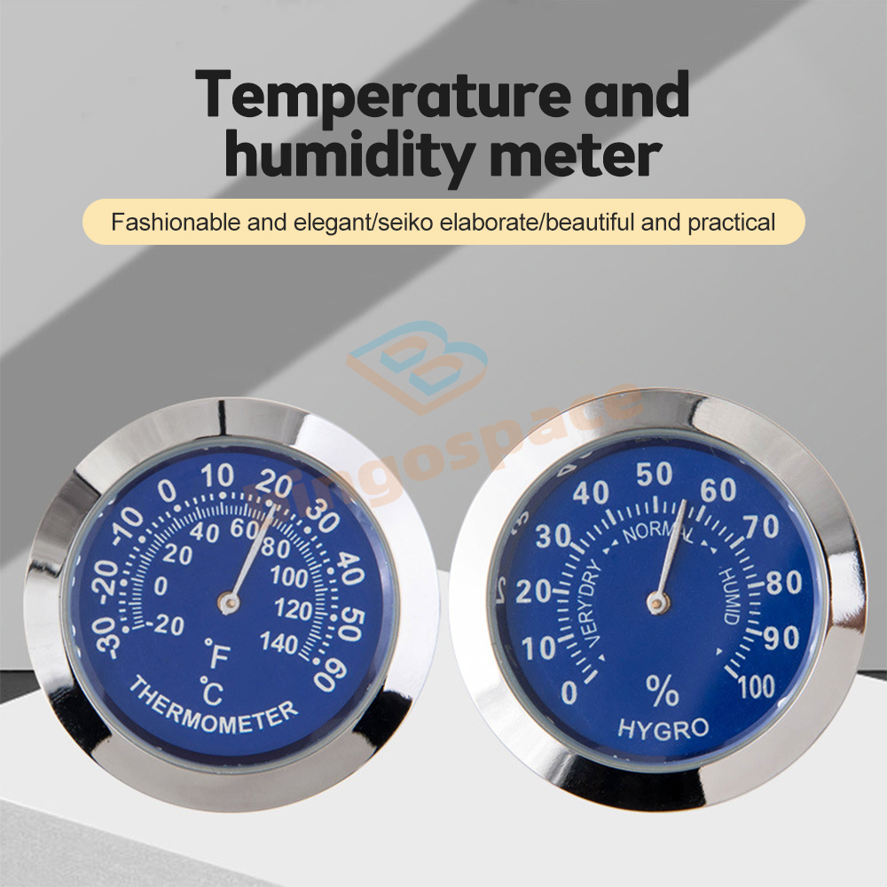 Precision Analog Thermometer / Humidity Gauge