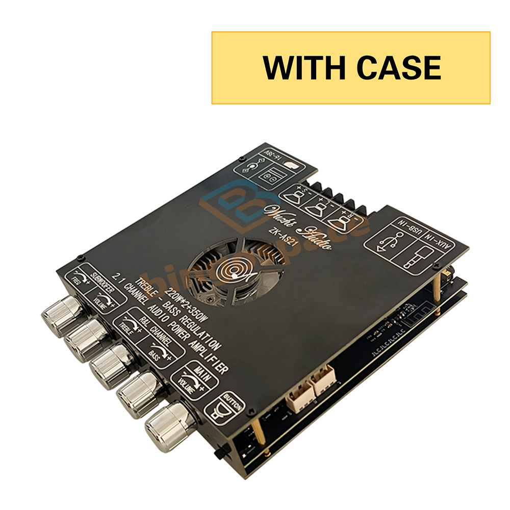 ZK-AS21 2.1-CH Bluetooth Audio Power Amplifier Board TPA3255