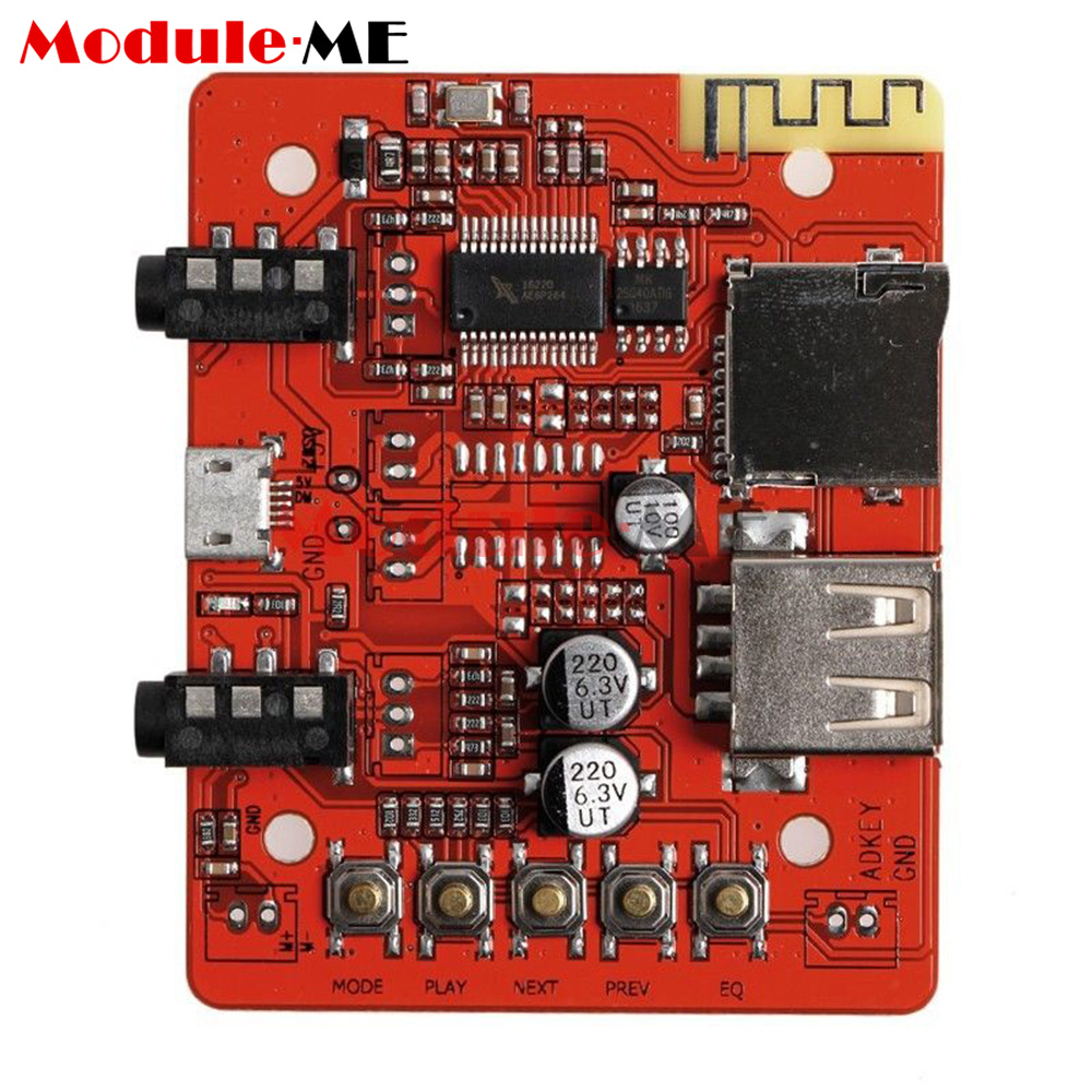 WI-FI 5V Wireless Receiver Board Module Bluetooth Audio For Amplifier ...