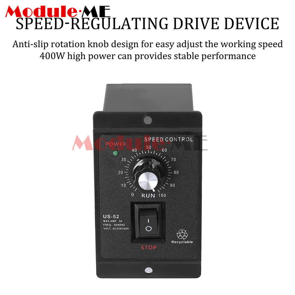 400w Ac 220v 50/60hz Motor Speed Pinpoint Regulator Controller For Machine  Pump