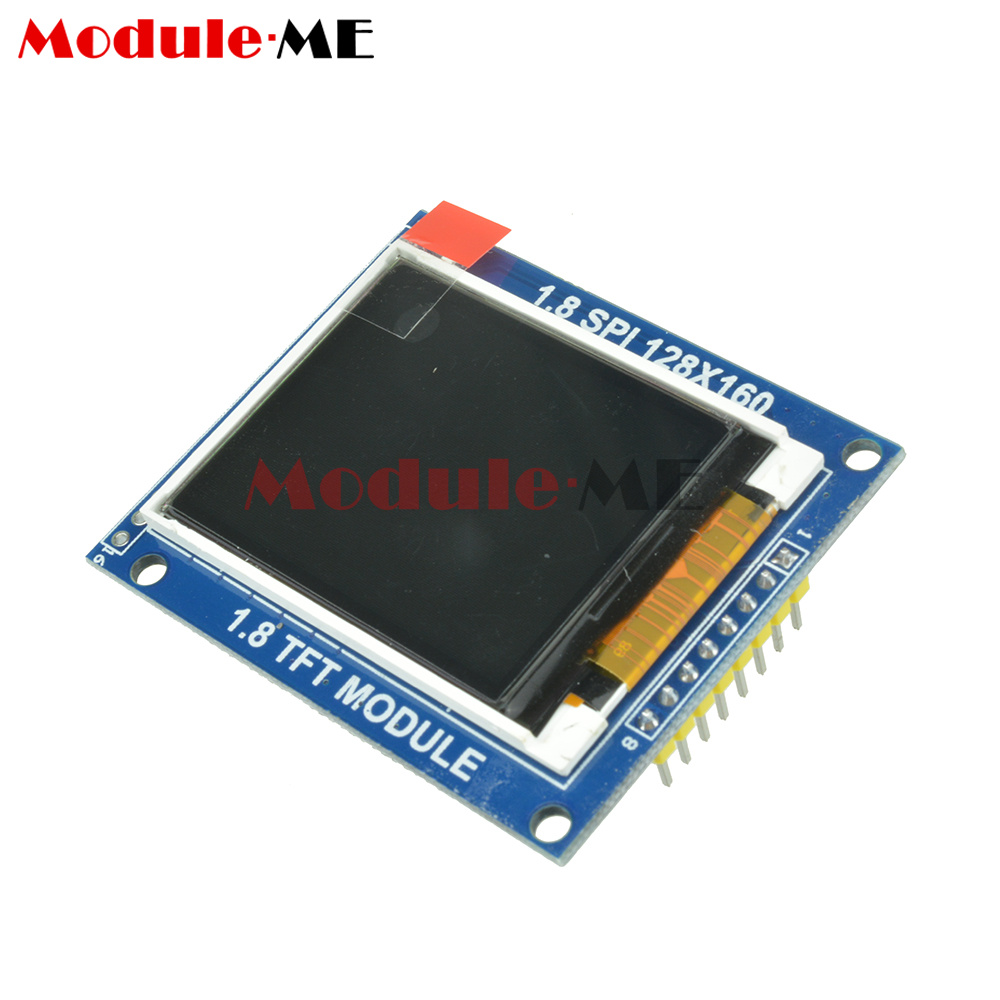 1.8 Inch Mini Serial SPI TFT LCD Module Display PCB Adapter ST7735S For Arduino