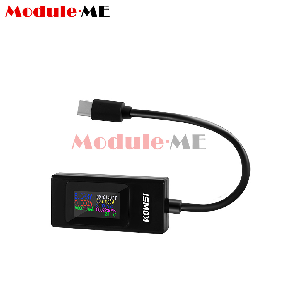 USB Type-C Voltage Amps Charging Capacity Meter Tester Multimeter