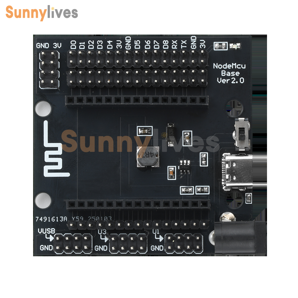 AOICRIE NodeMCU V3 Module 5 X ESP8266 Wi-Fi Development Board compatibal mit CH340 ESP8266 ESP-12E WiFi-Modul AOICRIE NodeMCU V3 Module 5 X ESP8266 Wi-Fi Development Board compatibal mit CH340 ESP8266 ESP-12E WiFi-Modul