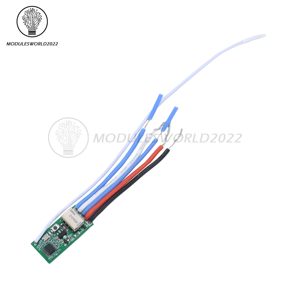 433Mhz DC3V-18V Mini Wireless RF Remote Control Switch LED Lamp Controller DIY
