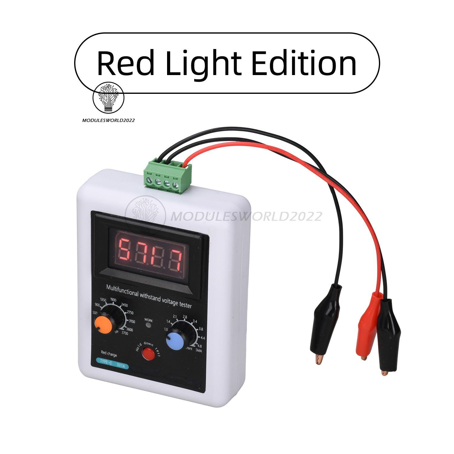Multifunction Transistor Tester MOSFET IGBT Diode LED Meter Regulated 0-3700V