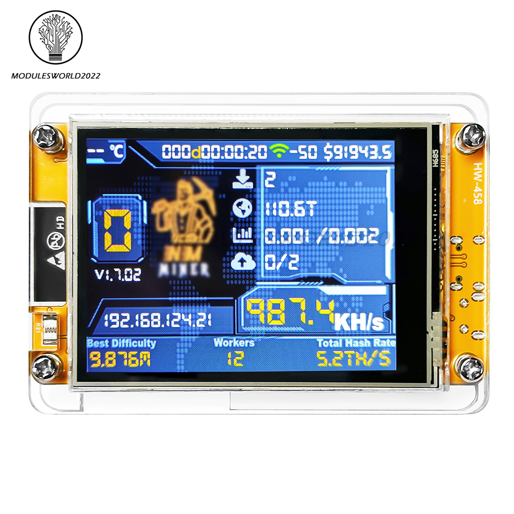 NerdMiner V2 NMMiner Lucky Miner ESP32 2.8