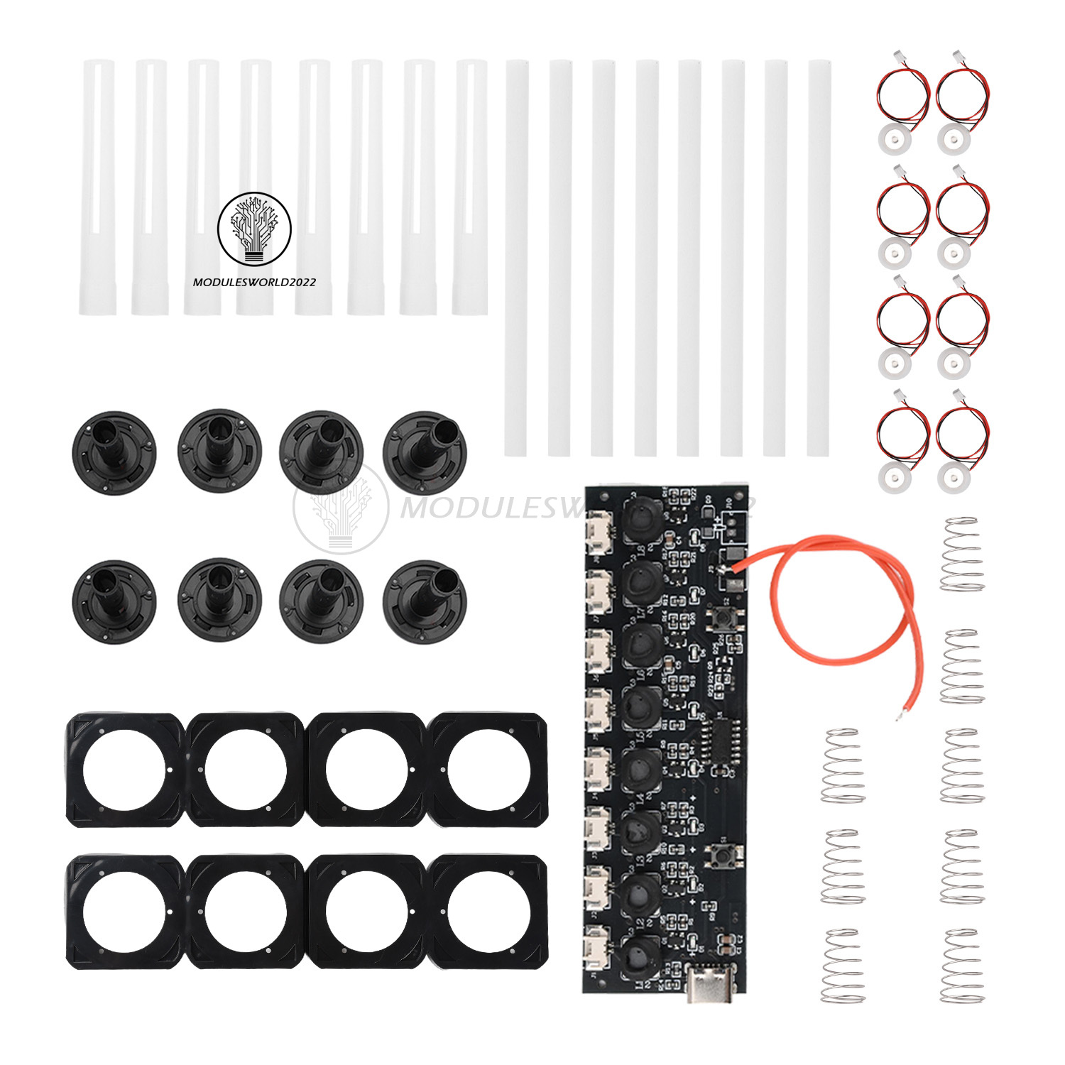 DC 5V 8 Spray Nozzle Humidifier Module Ultrasonic Atomization Drive Board Type C
