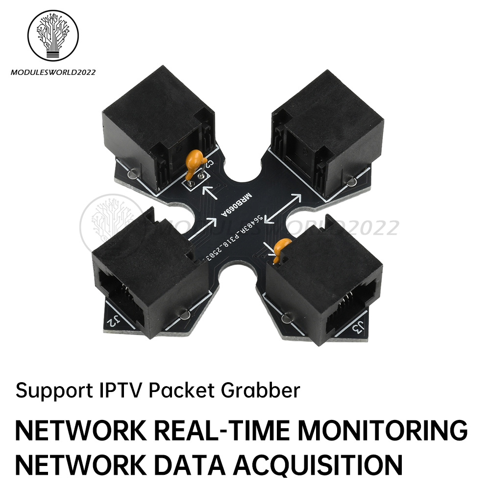 Throwing Star LAN Tap Network Monitor Passive Ethernet Network
