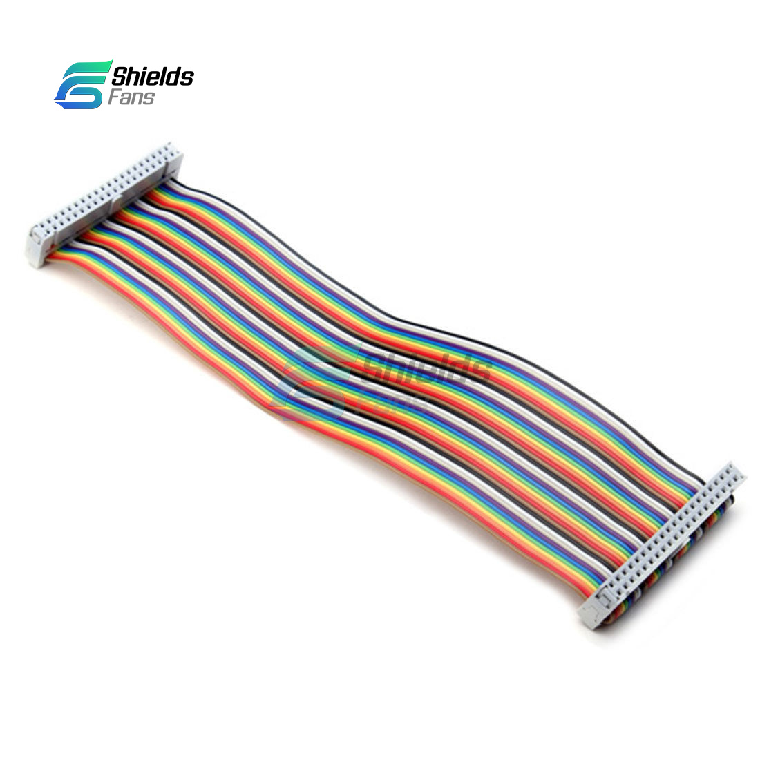 40PIN Way GPIO Rainbow Ribbon Cable for Raspberry Pi Model B Model B 20cm NE