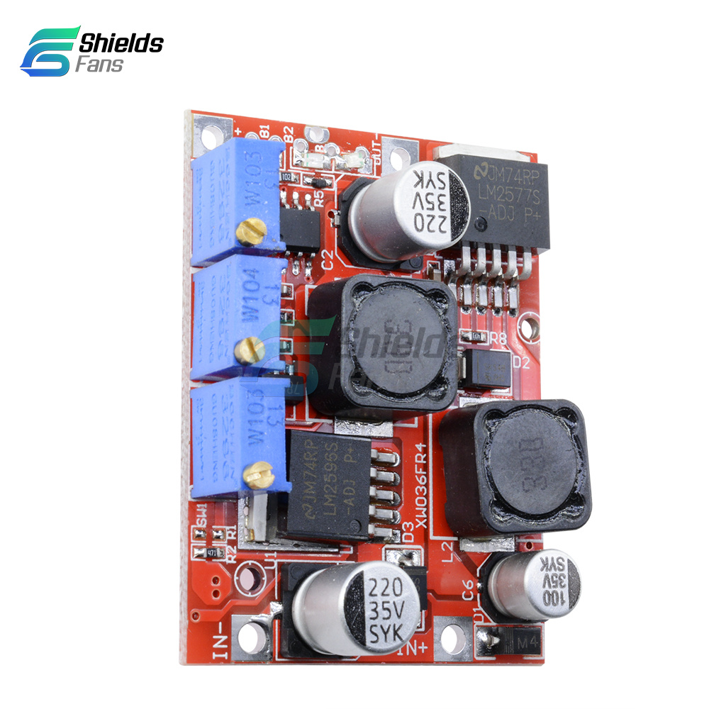 Convertitore Di Potenza Step Up/Down Buck Con Voltmetro - Moduli XL6009 LM2596 LM2596HV LM2596HVS