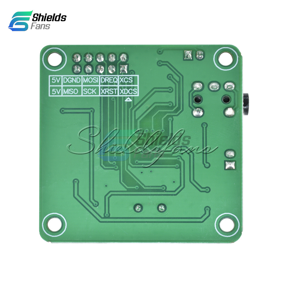 thumbnail image 2 of VS1053B MP3 Music Shield Module With TF Card Slot - Compatible With Arduino UNO R3 2 of 12