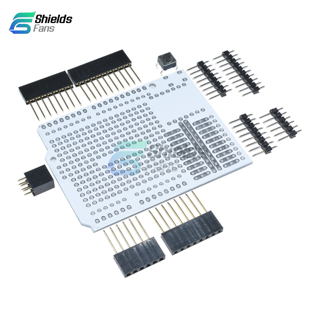 For Arduino UNO R3 Shield Board Prototype PCB Atmega328P 2.54mm Pitch Breadboard