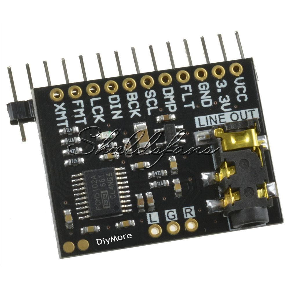 PCM5102 SA9227 TDA1308 PCM5102A DAC Decoder I2S Player 32bit Amplifier ...
