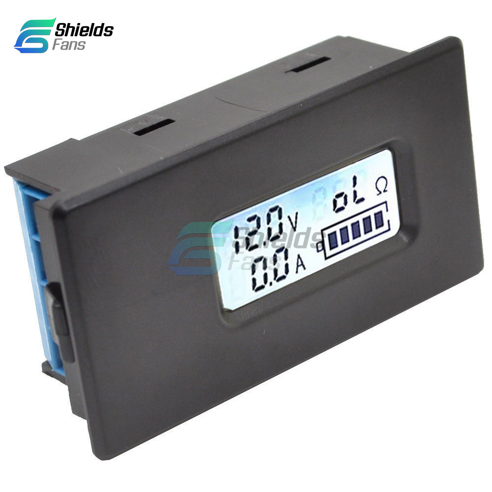 ZB2L3 26650 18650 Capacity Current Voltage LCD Meter Lithium Battery Tester UK