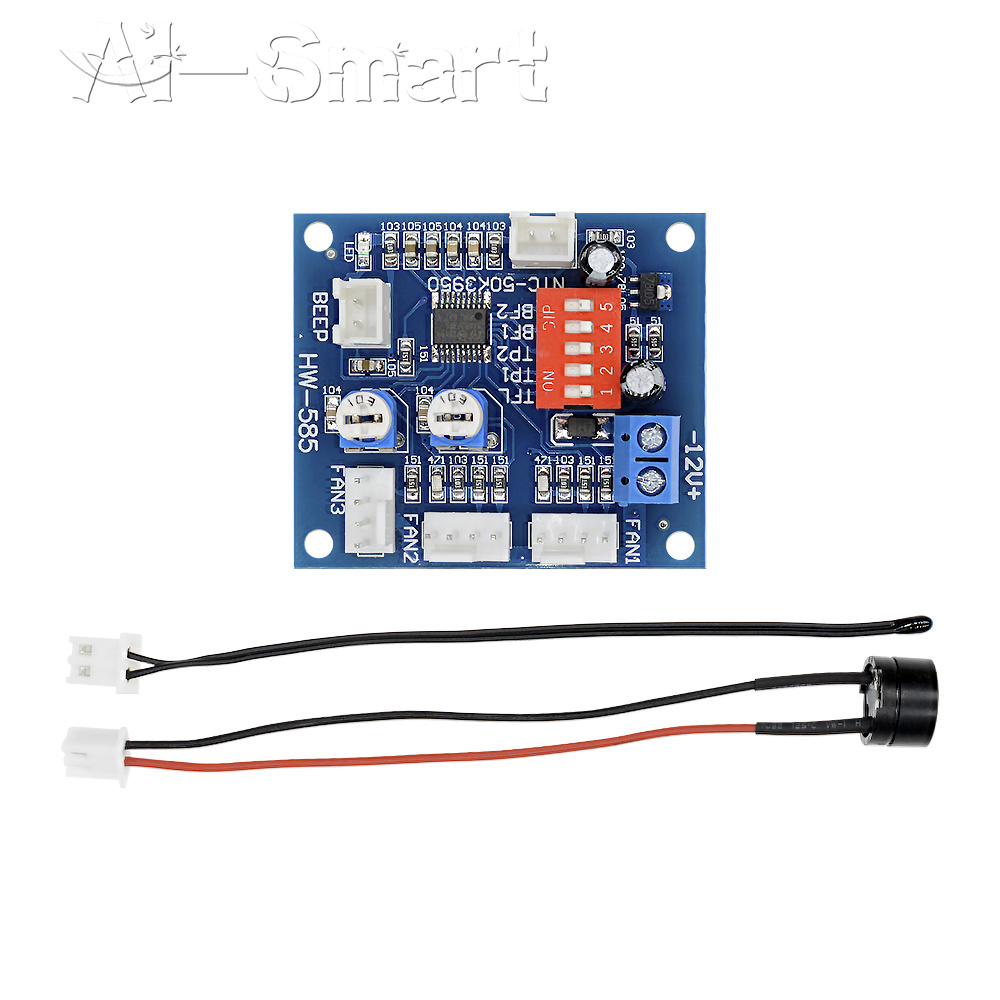 12V PWM PC CPU Fan Temperature Control Speed Controller Module High