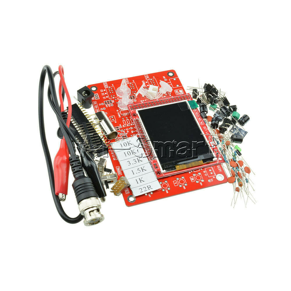 Digital DSO138 2.4" TFT Oscilloscope Acrylic Case DIY Kit SMD Soldered