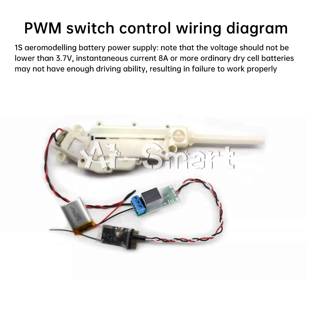 1/10 RC Electronic Switch ON/OFF For LED Light Control From Radio