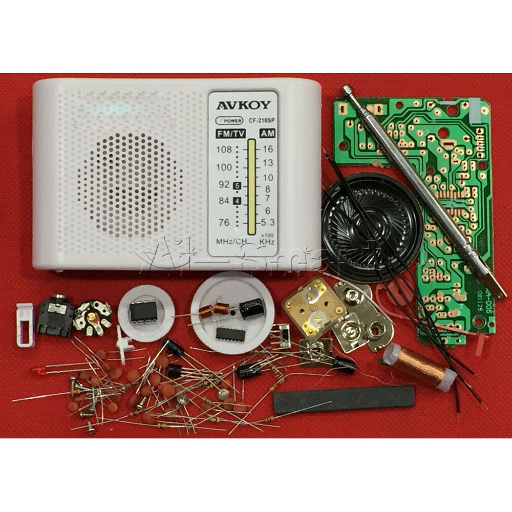 AM/FM AM Radio Kit Parts CF210SP Electronic Production Suite DIY Kits