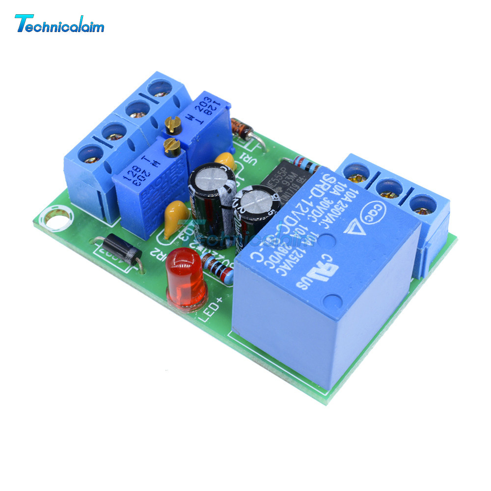 12V Smart Charger Power Control Board Storage Battery Charging Controller Module