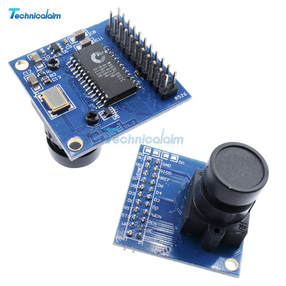 VGA OV7670 CMOS Camera Module Lens CMOS 640X480 SCCB W// I2C Interface PLCA
