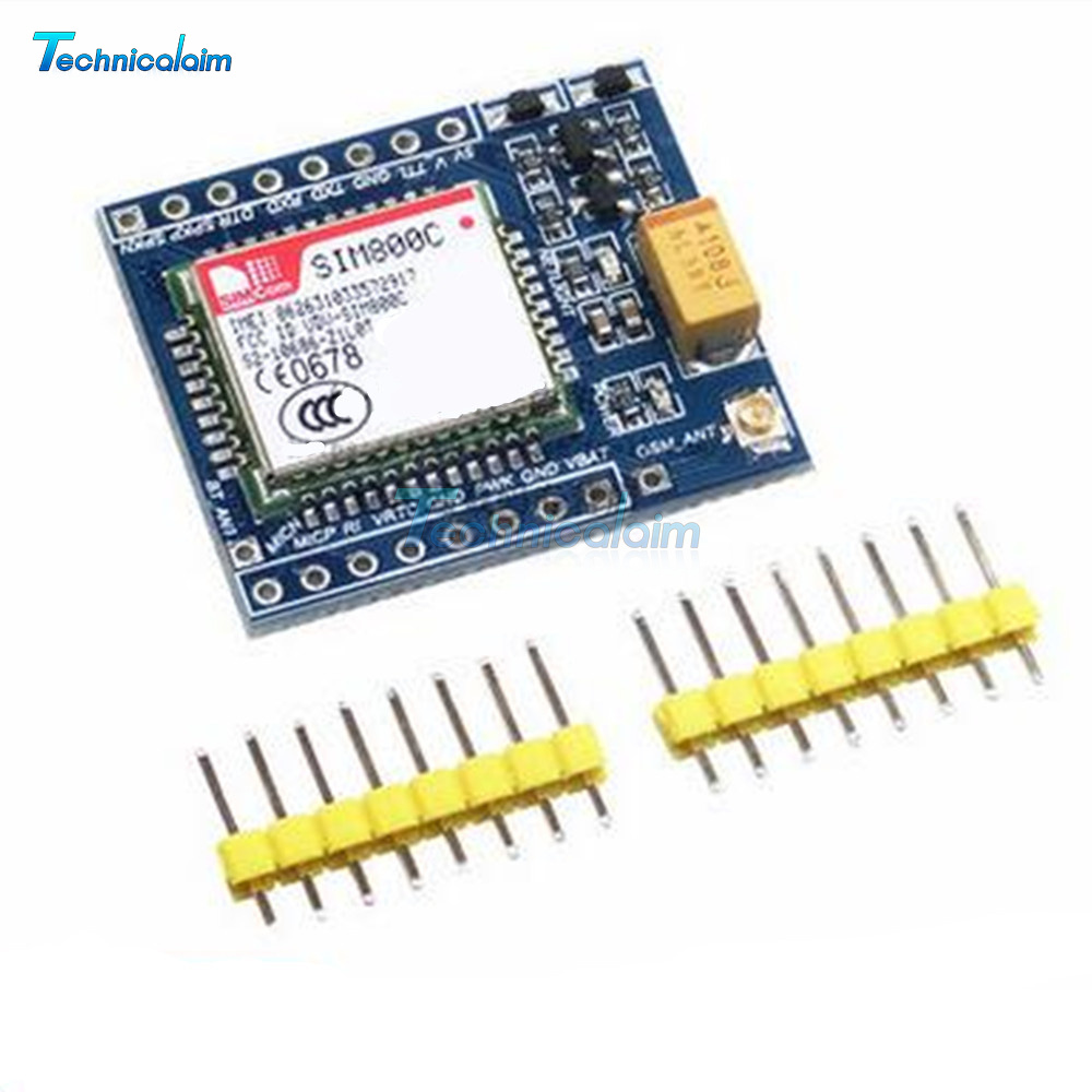 Модуль sim800c gsm gprs bluetooth распиновка