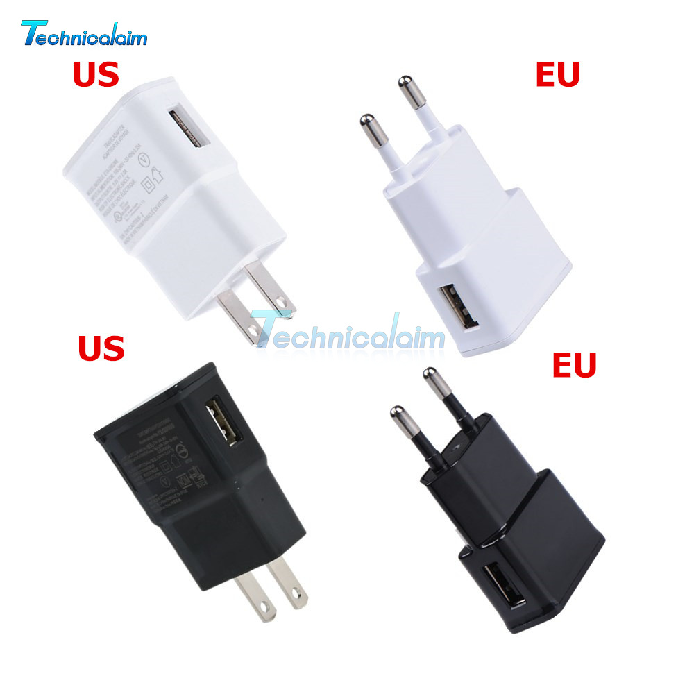5V 2A AC Adapter Wall Charger w/ European CE Plug WHITE for Samsung Galaxy Tab A