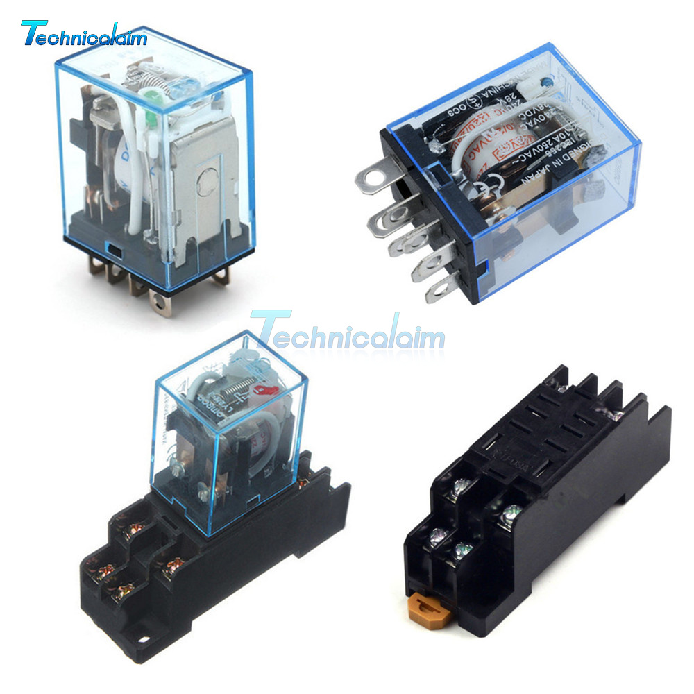 NEW Relay Omron LY2NJ 220 AC Small 10A 8PIN Coil DPDT