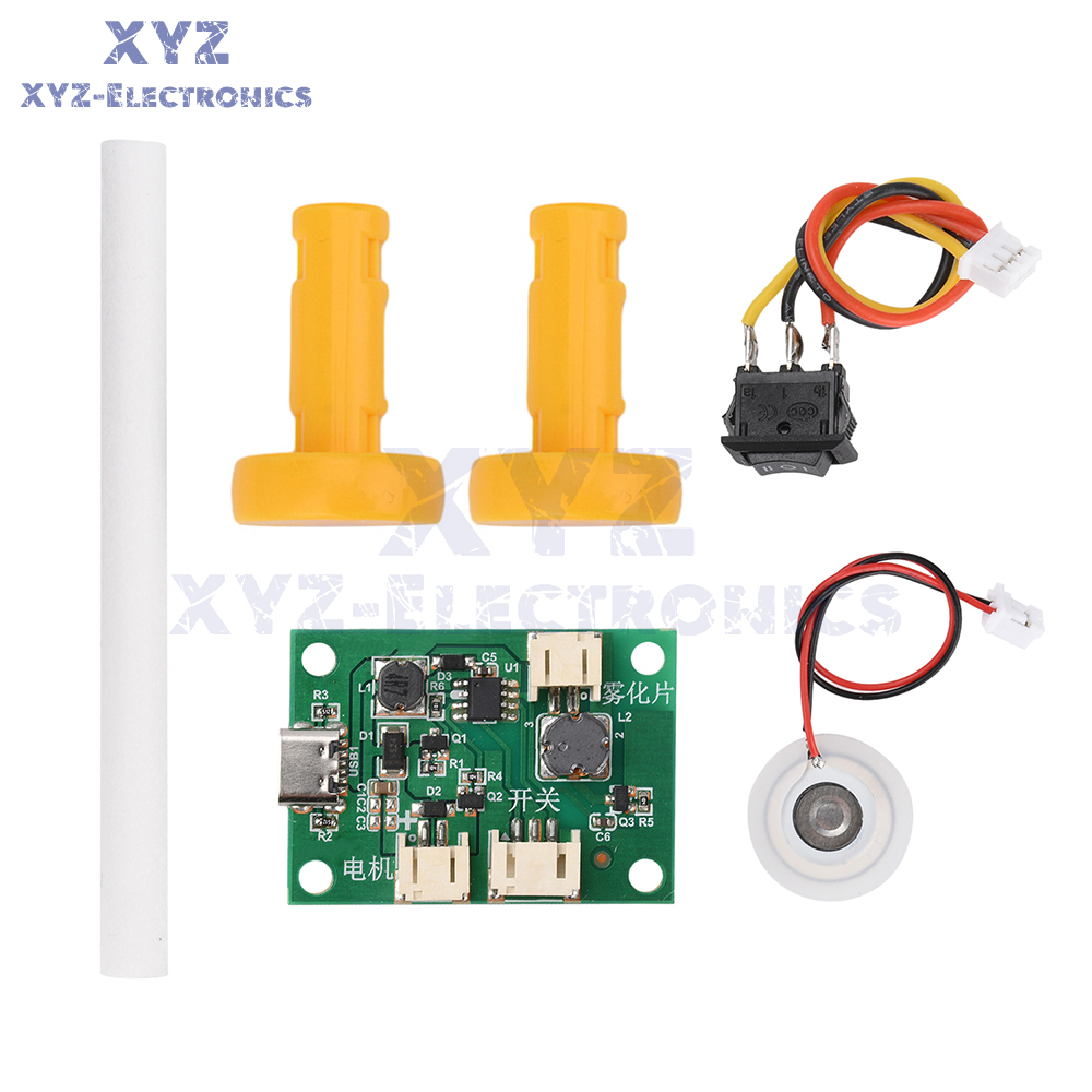 DC 5V Single Spray Humidifier Module Ultrasonic Atomization Drive Board Type C