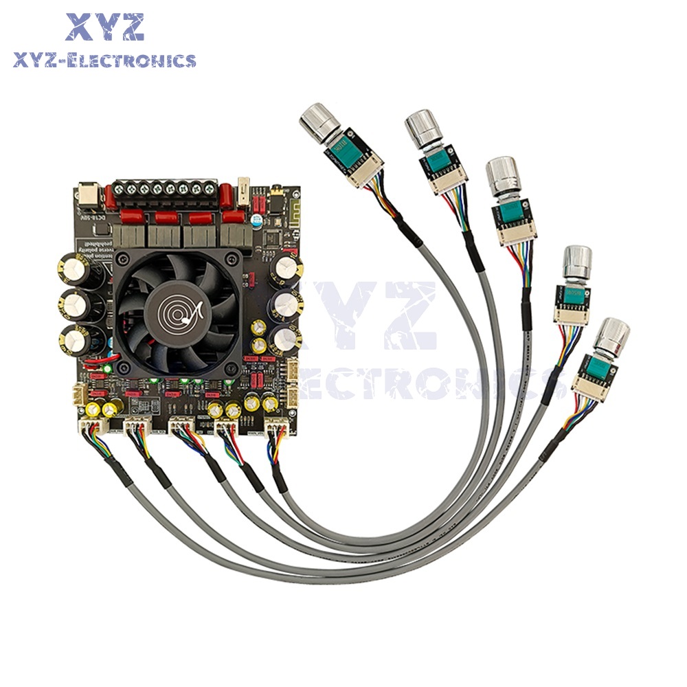 ZK-AS21P Hi-Fi 2.1 Channel Bluetooth Amplifier Board 300W+300W+