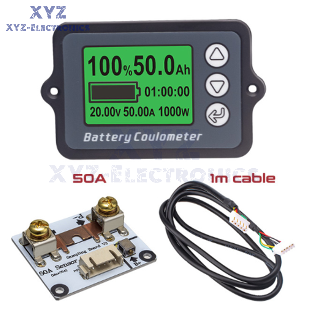 DC8-80V 50A/100A/350A Battery Coulometer Professional Precision Battery Tester