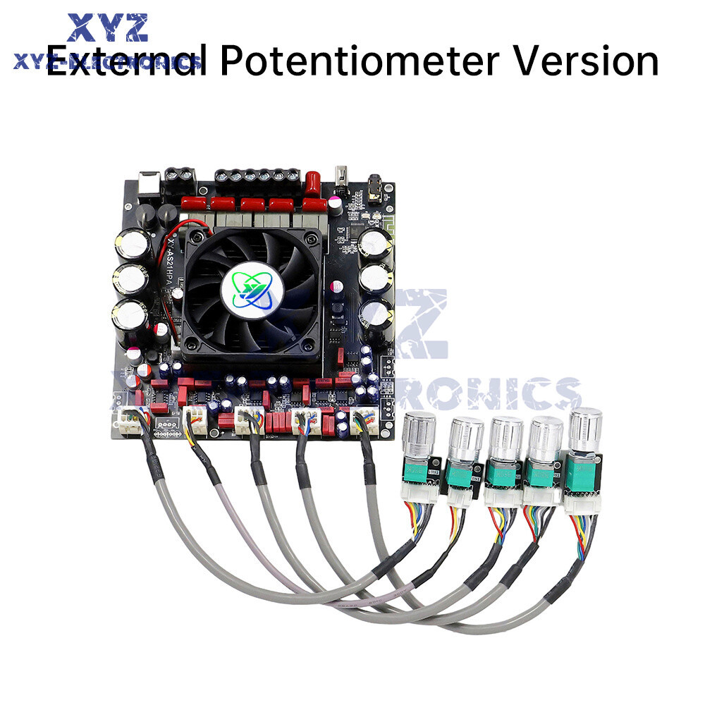 AS21HPA 300W*2+600W TPA3255 2.1Channel Audio Bluetooth Digital