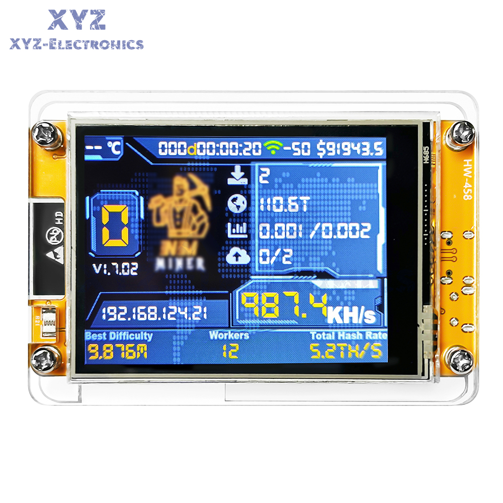 NerdMiner V2 NMMiner Lucky Miner ESP32 2.8