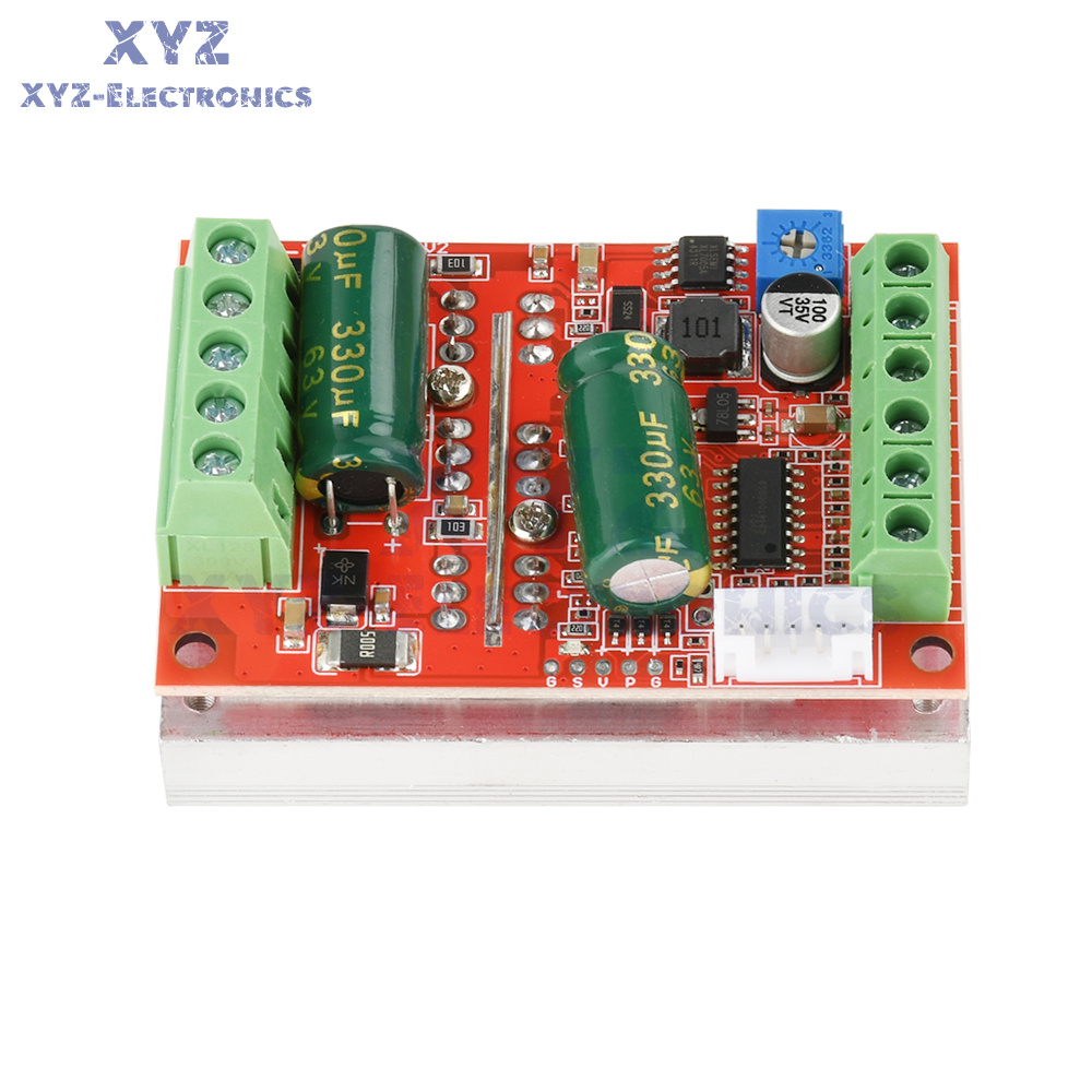 2 PCS 400W Brushless DC Motor With Hall Sensor & Controller - 6-60V Dual Motor Kit