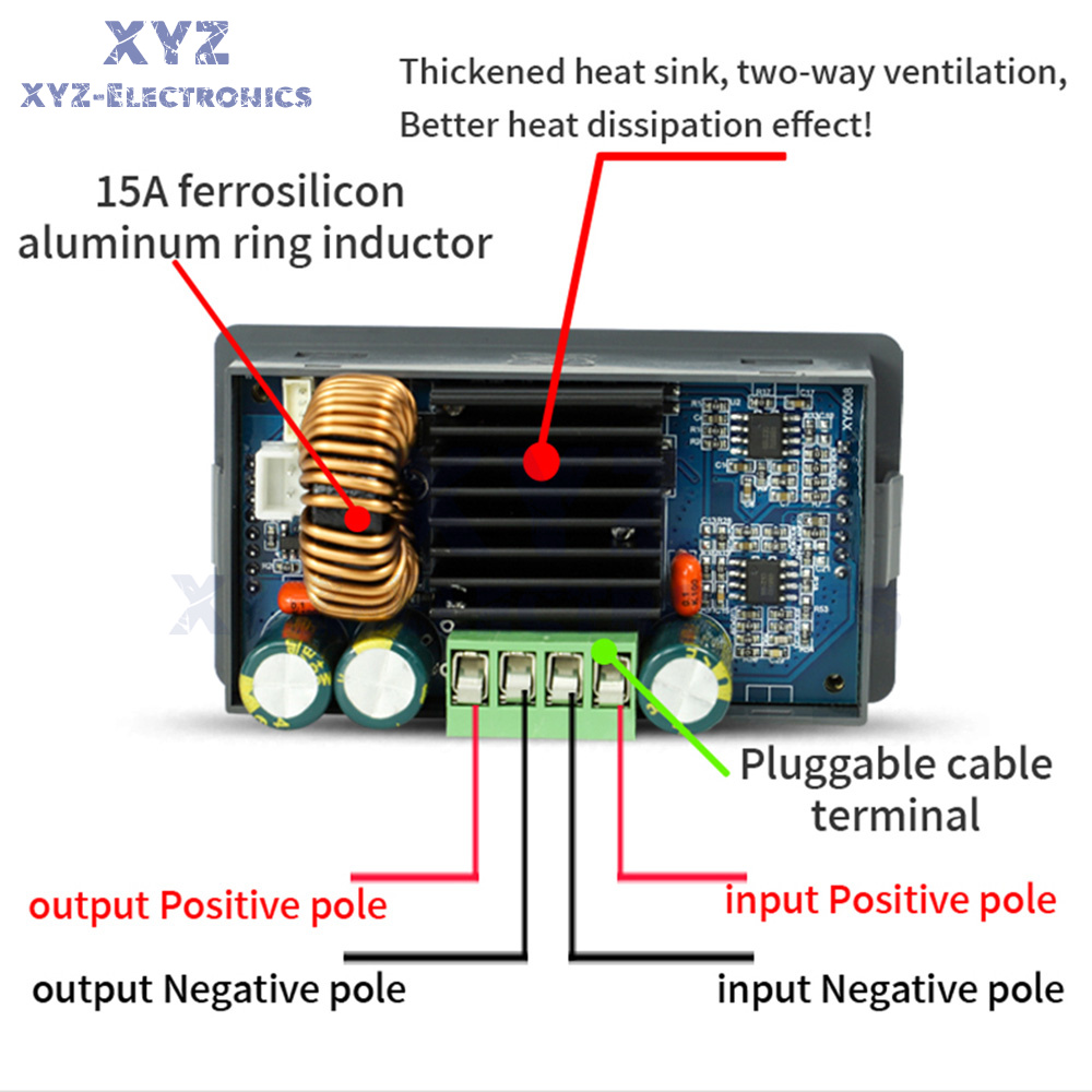 Adjustable CNC Regulated Power Supply Module Constant Voltage Current Step-down