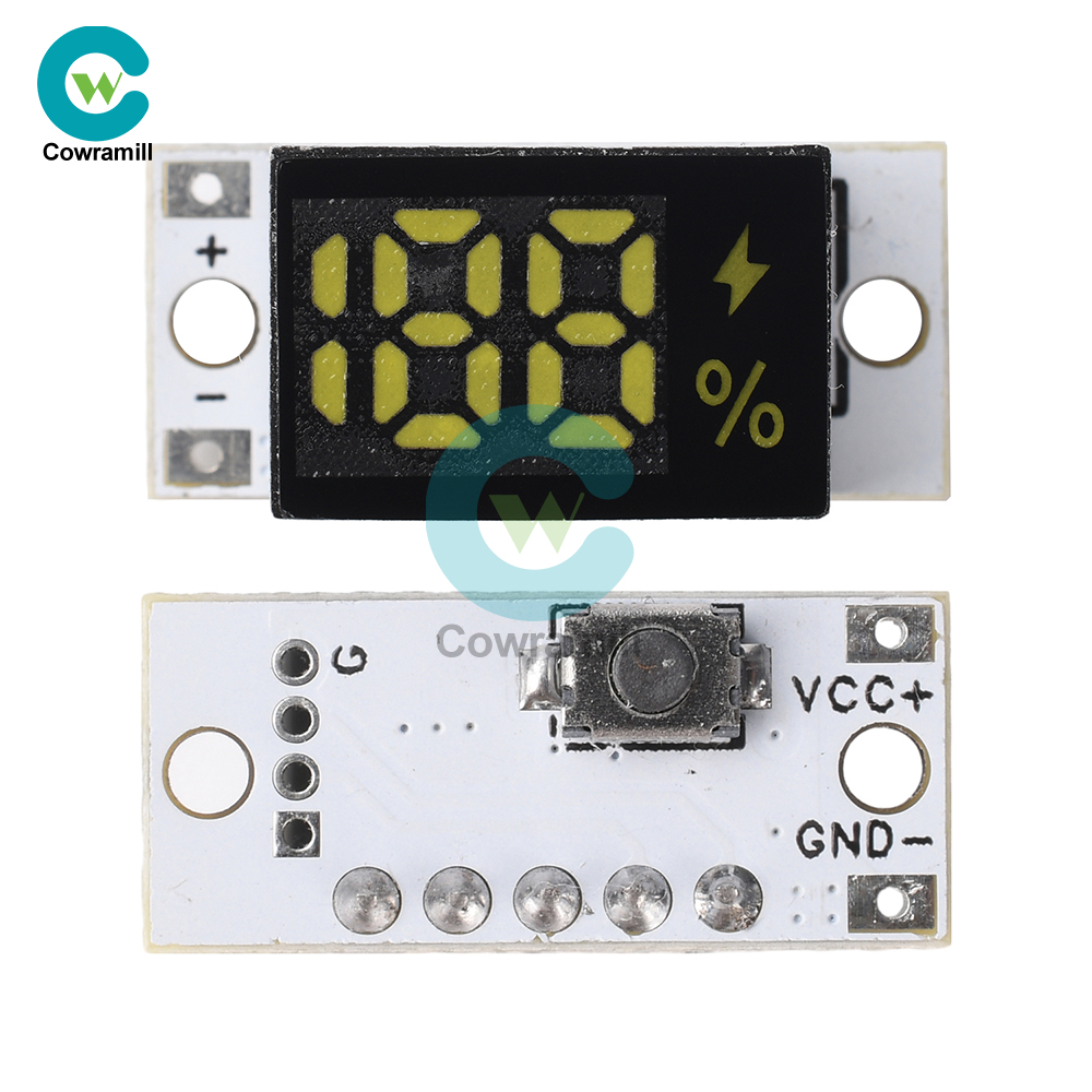 Mini Power Display Indicator 1S 2S 3S 4S Li Battery Percentage Display Module
