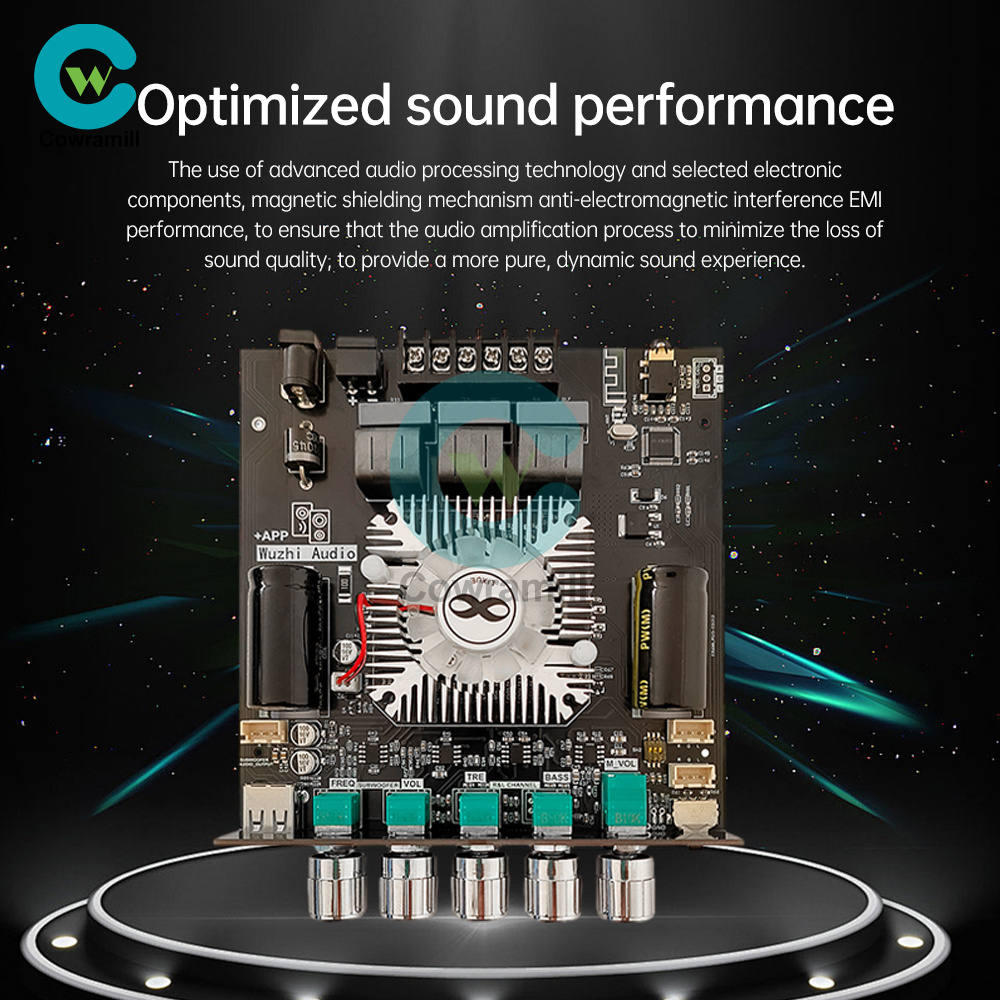 HT21-3G 2.1Channel Bluetooth Audio Power Amplifier Board Subwoofer
