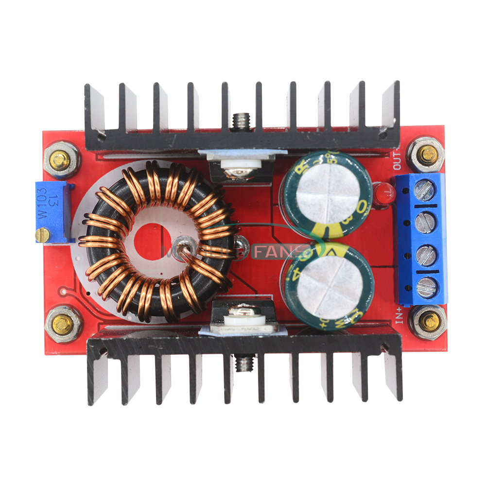 120W DC-DC Adjustable Boost Converter 10-32V to 35-60V Step Up Power Supply