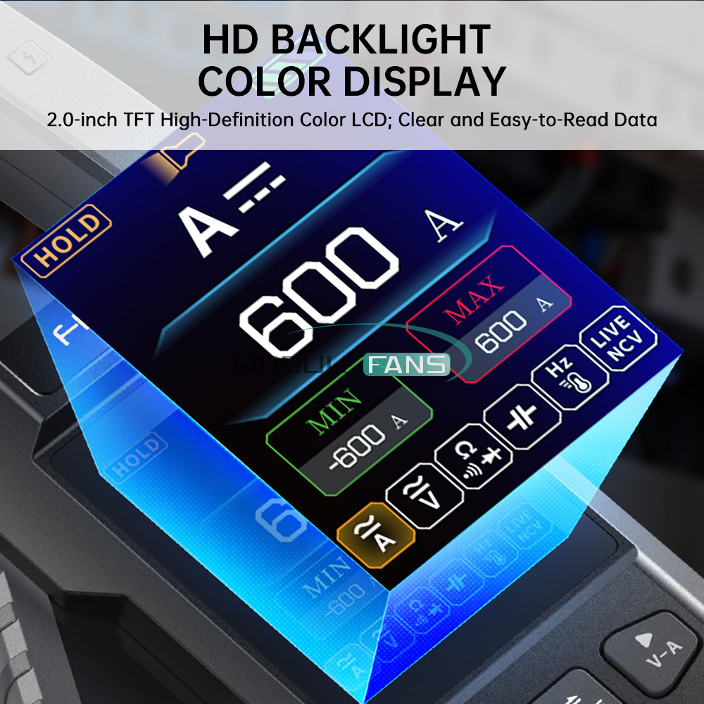 DMT-99 Multimetro Digitale Intelligente Con Schermo A Colori - Foto 5