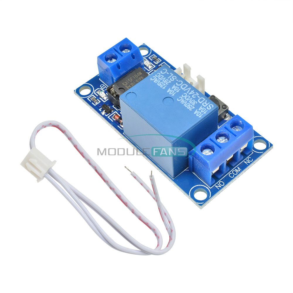 24v 1 Channel Latching Relay Module With Touch Bistable Switch Mcu Control Ebay