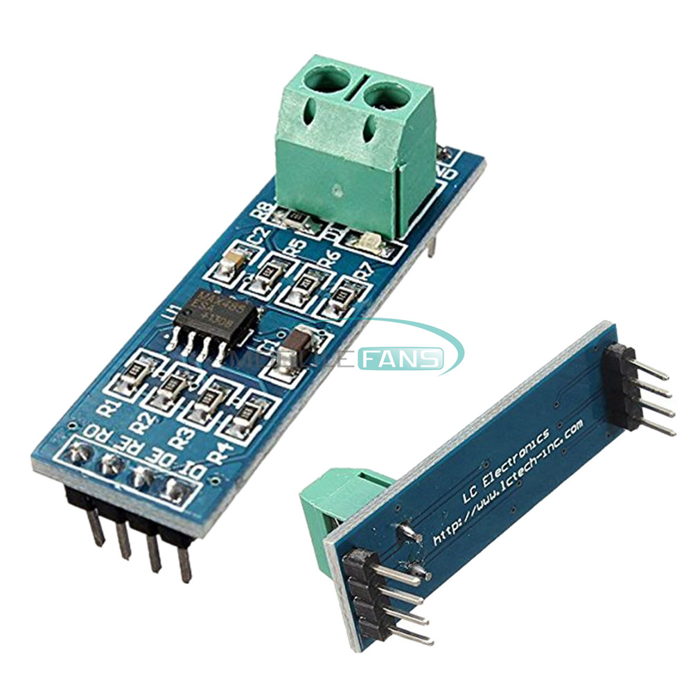 2 Modules MAX485 | Convertisseur RS-485 Vers TTL | Pour Arduino Et Microcontrôleurs | Lot Neuf Générique