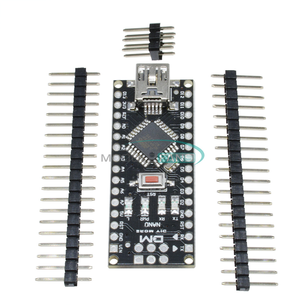 5PCS Nano V3.0 ATmega328P CH340G 5V 16M USB Micro Control Board For Arduino AHS