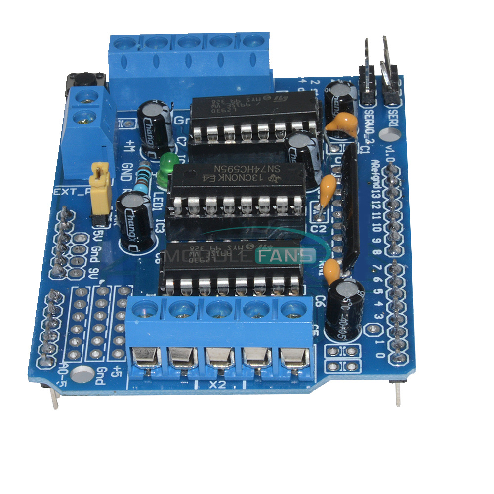 L293D Motor Drive Shield Expansion Board For Arduino Duemilanove