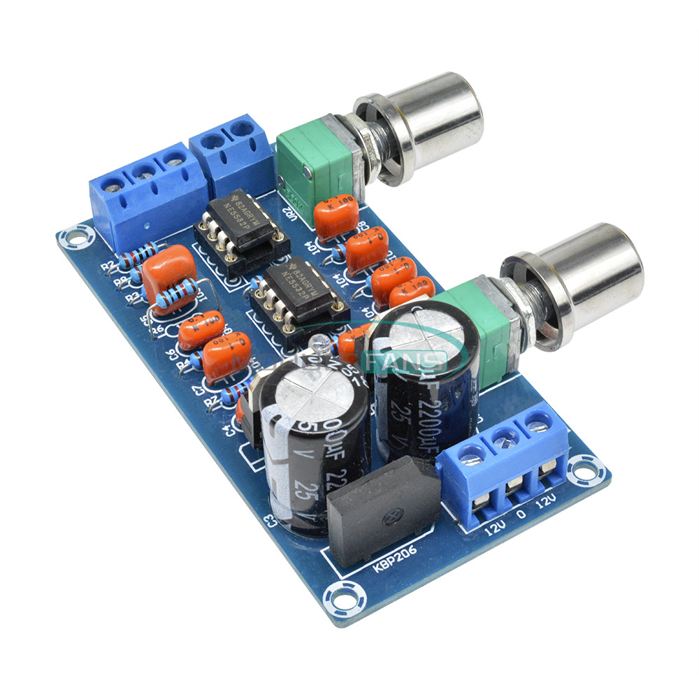 Low-pass Filter NE5532 Subwoofer Process Circuit For Amplifer Board AC