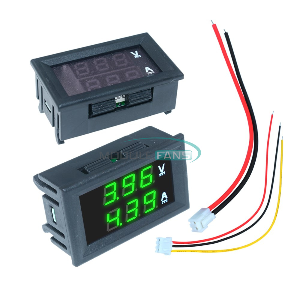 Dc 100v 10a Voltmeter Ammeter Led Display Digital Volt Amp Meter Gauge Ca