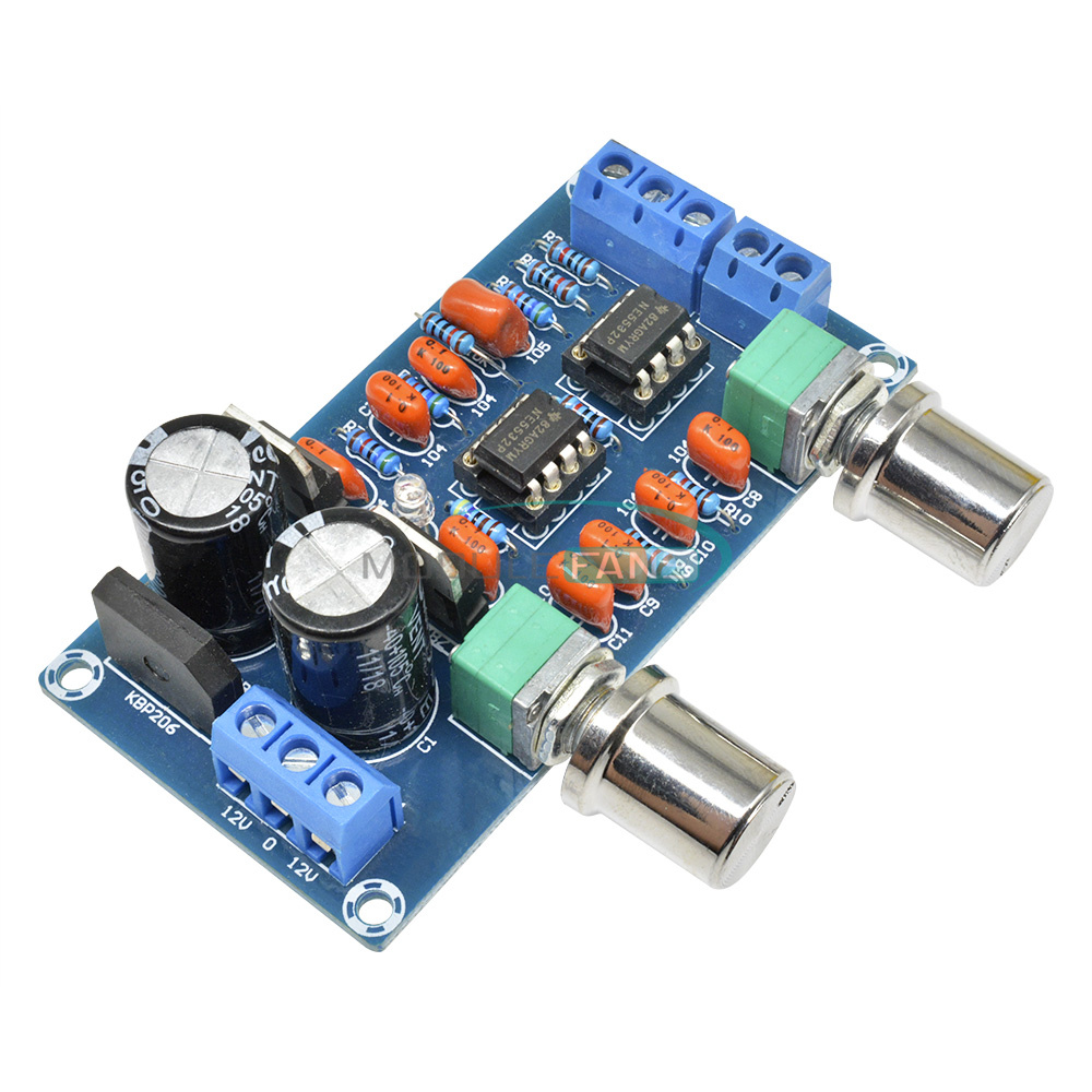 Low-pass Filter NE5532 Subwoofer Process Circuit For Amplifer Board AC