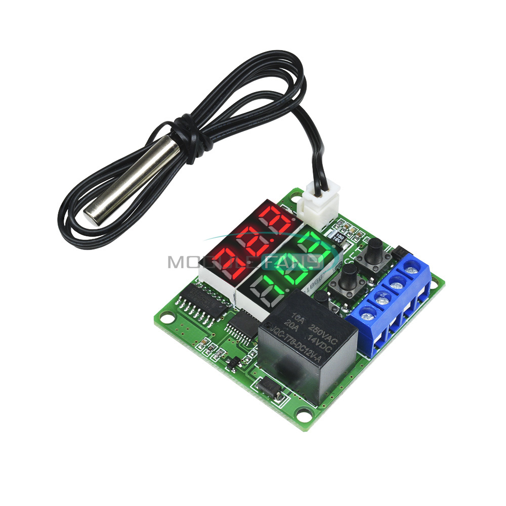 Dc 12v Digital Dual Led Cycle Timing Delay Timer Relay