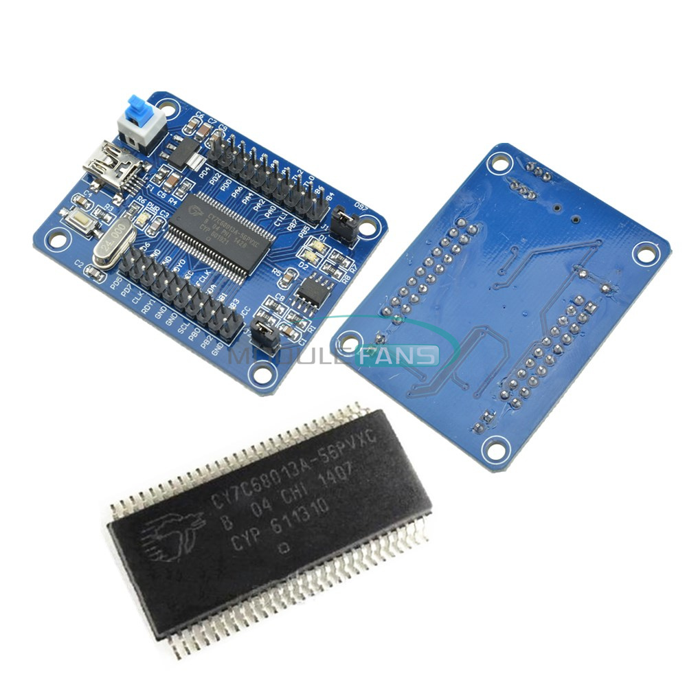 CY7C68013A56PVXC EZUSB FX2LP USB2.0 Logic Analyzer Board CY7C68013A